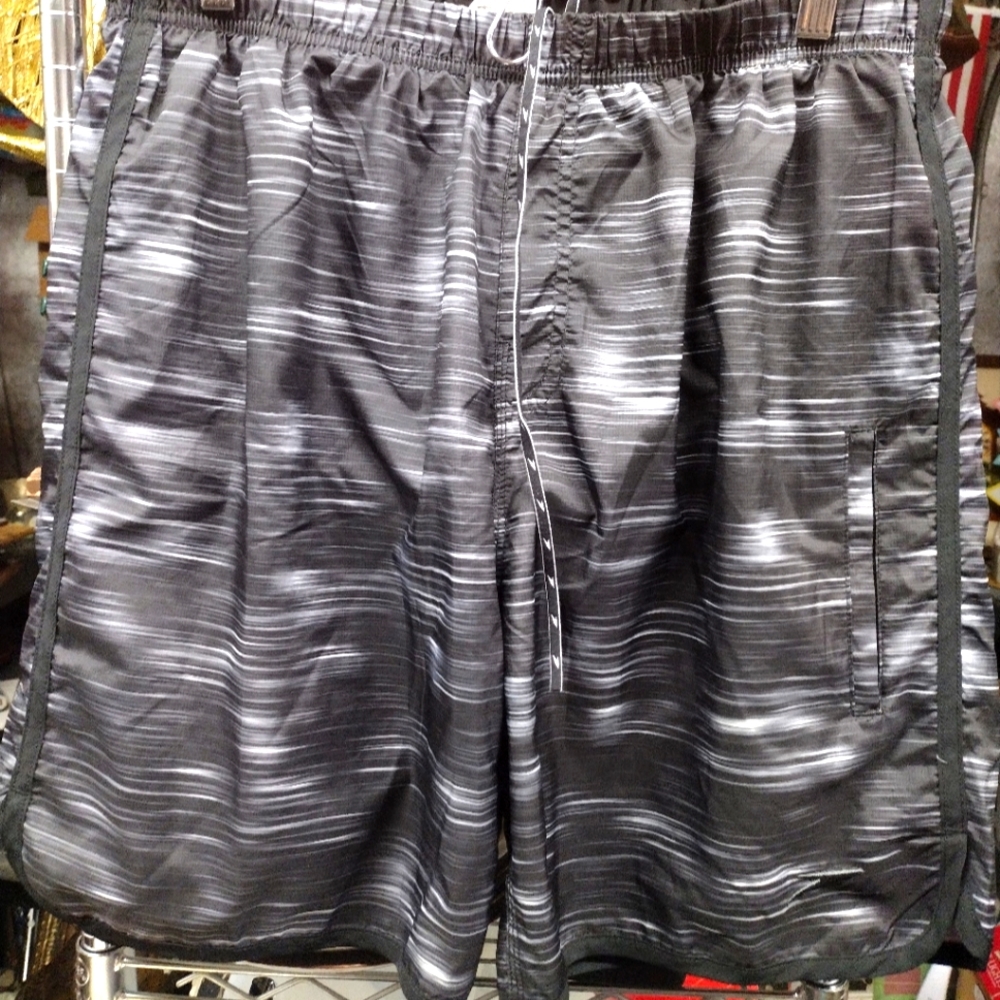 Speedo large black swim shorts